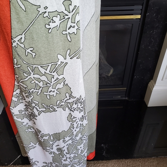 VINTAGE ASIAN INSPIRED MAXI DRESS - Picture 8 of 15